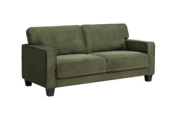 Picture of HERBERT Corduroy Sofa Range (Green) - 3 Seater