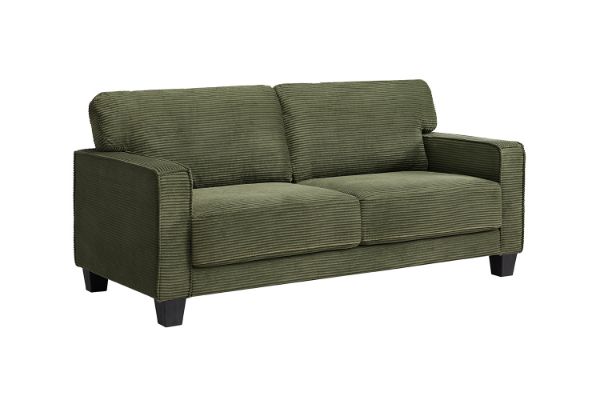 Picture of HERBERT Corduroy Sofa Range (Green) - 3 Seater