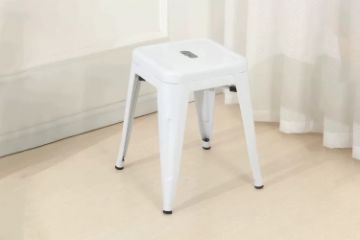 Picture of TOLIX Replica Stool Seat H45 - White