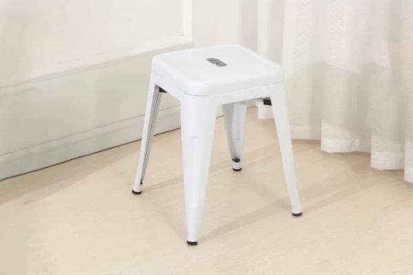 Picture of TOLIX Replica Stool Seat H45 - White