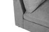 Picture of ASPECT Nappa Fabric Memory Foam Sectional Modular Sofa (Grey) - Corner