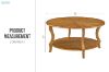 Picture of MARIE D89 Coffee Table with Shelf