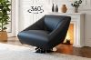 Picture of TRISHA 360° Swivel Lounge Chair (Black)