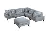 Picture of VIANNA Sectional Modular Sofa Range (Grey)