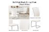 Picture of EDAN High Back Dining Chair with Powder Coating Base (Pearl White) - Each