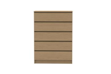 Picture of MOOK 5-Drawer Tallboy (Light Oak)