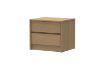 Picture of MOOK 2-Drawer Bedside Table (Light Oak)