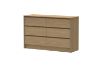 Picture of MOOK 4PC/5PC/6PC Bedroom Combo Set in Queen Size (Light Oak)