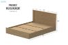 Picture of MOOK Bedroom Combo Set in Queen Size - 4PC Combo (Light Oak)