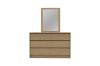 Picture of MOOK Bedroom Combo Set in Queen Size  - 6PC Combo (Light Oak)