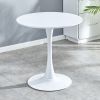 Picture of TULIP Dining Set  - 80cm Table with 4 Chairs (White)
