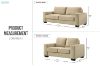 Picture of MODA 3/2 Seater Sofa Range (Beige) - 3 Seater