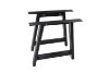 Picture of SynergyPlus H72 A-Frame Metal Table Legs with 200 Support Bracket 