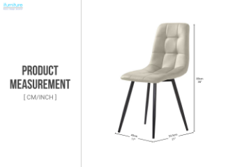 Picture of SAROTO Dining Chair (Creamy White) - Each