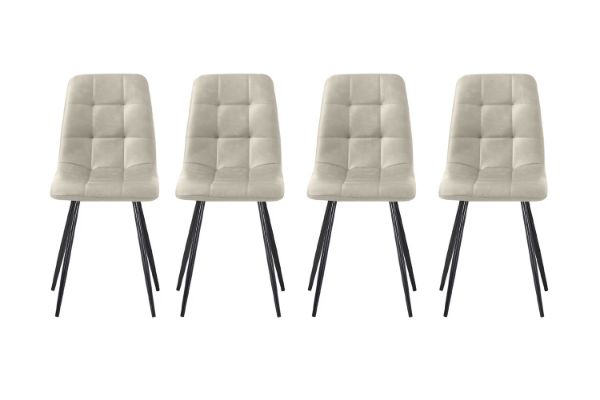 Picture of SAROTO Dining Chair (Creamy White) - 4 Chairs in 1 Carton