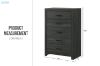 Picture of HAIDEN 5-Drawer Tallboy