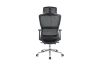 Picture of RIN Height Adjustable Mesh Office Chair with Hard Footrest