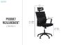 Picture of ROOK Height Adjustable Mesh Office Chair