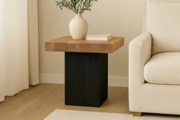 Picture of ALMOND Reclaimed Pine Wood Side Table