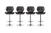 Picture of LIBBY Adjustable Swivel Gas Lift Bar Stool (Black) - 4 Stools in 1 Carton