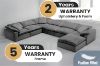 Picture of FEATHERSTONE Feather Filled Modular Sofa Range | Oil, Water & Dust Resistant Fabric