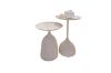 Picture of HIDA GOBLET Shaped Nesting Table Set (White)