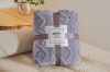 Picture of Soft Jacquard Pattern Blanket (150x200) - Blue