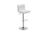 Picture of AKALI Adjustable Swivel Gas Lift Bar Stool (White)