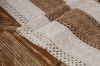Picture of 376-004 Cotton-Edged Woven Table Runner/Bed Runner with Tassel - 30cmx240cm