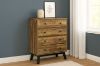 Picture of CALLA 4-Drawer Solid Acacia Wood Tallboy