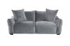 Picture of ROTTERDAM 3 Seater Fabric Sofa (Grey)