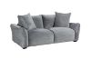 Picture of ROTTERDAM 3 Seater Fabric Sofa (Grey)