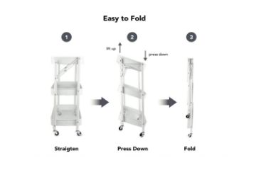 Picture of MALLORCA 3 Tier Foldable Wheel Trolley