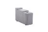 Picture of LUXEON Sectional Modular Sofa Range with Ottoman & Storage Console Hidden Cup Holders & Wireless Charging & USB Type-C Ports