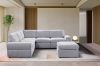 Picture of LUXEON Sectional Modular Sofa Range with Ottoman & Storage Console Hidden Cup Holders & Wireless Charging & USB Type-C Ports