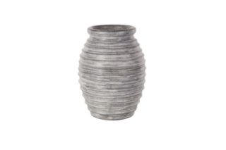Picture of 650-002 Terracotta Vase (Grey) - 25x35