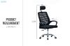 Picture of HERMAN Height Adjustable Mesh Office Chair