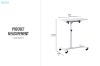 Picture of SCAPA Mobile Wheels Adjustable Height Table