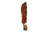 Picture of 650-008 118cm Large Leaf-Shaped Teak Root Carving Sculpture