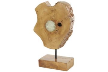 Picture of 650-021 Teak Root Abstract Decorative Sculpture (23cmx35cm)