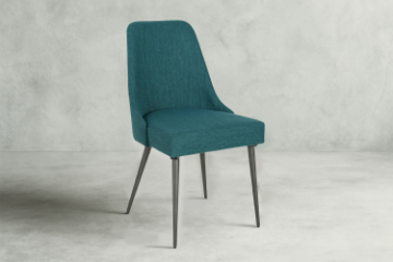 Picture of ALNOOR Fabric Dining Chair (Green)