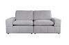 Picture of LUXEON Sectional Modular Sofa Range with Ottoman & Storage Console Hidden Cup Holders & Wireless Charging & USB Type-C Ports