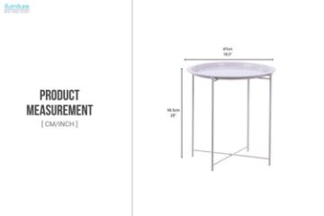 Picture of NAGOYA Removable Round Tray Side Table 