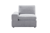 Picture of LUXEON Sectional Modular Sofa Range - 4PC Chaise Facing Left Combo Set (RAF Armchair + Armlessx2 + Corner)