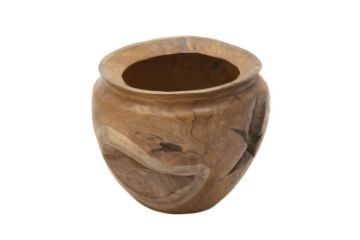 Picture of 650-016/017 Teak Root Handmade Decorative Bowl  in 2 Size