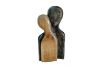 Picture of 650-010 Hand-Carved Teak Root Couple Statue (25cmx38cm)