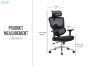 Picture of CODEX Height Adjustable Mesh Office Chair 