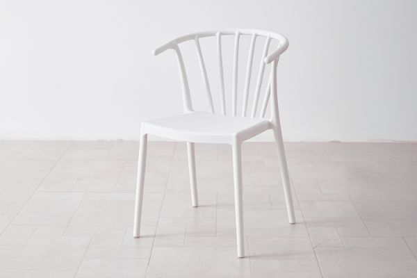 Picture of ZELMA Dining Chair - UV, Water & Moisture Resistance (White)