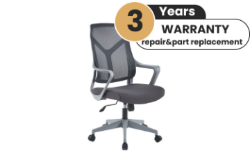 Picture of ELYSIAN Mid Back Office Chair (Grey)