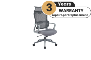 Picture of WELLS High Back Office Chair (Grey)
